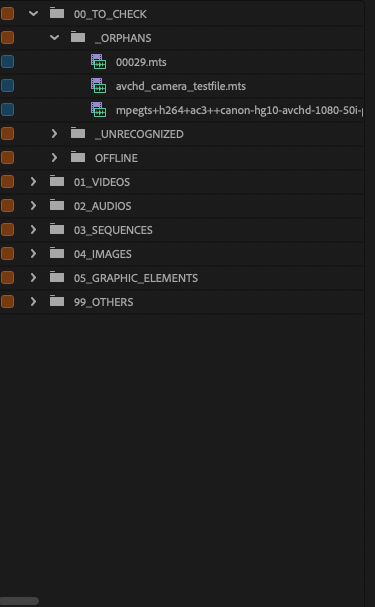 AVCHD is a card tree. Import the whole structure, not a lone .mts.
